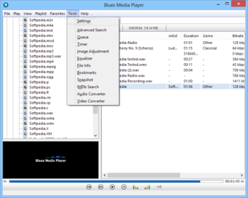 Blues Media Player screenshot 6
