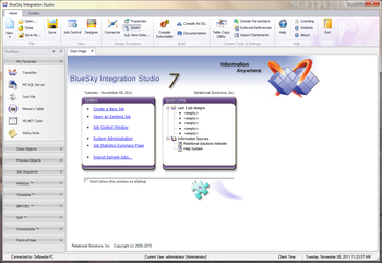 BlueSky Integration Studio screenshot