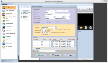 BlueSmart School Management screenshot