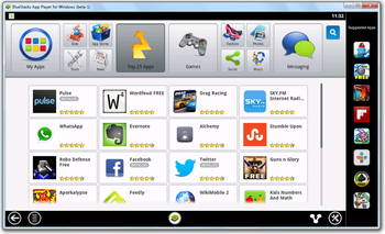 BlueStacks App Player screenshot