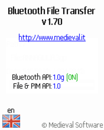 Bluetooth File Transfer FULL screenshot