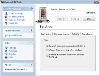 Bluetooth PC Dialer screenshot 2