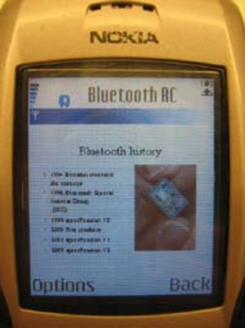 Bluetooth Remote Control screenshot