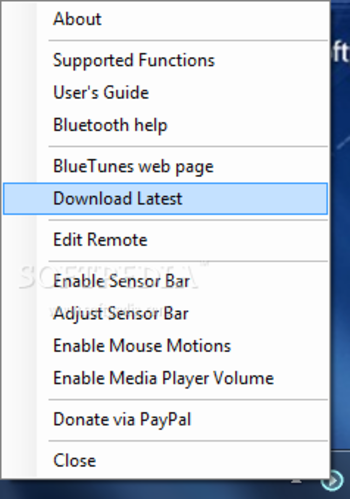 BlueTunes screenshot