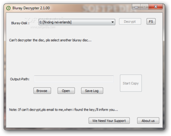 Bluray Decrypter screenshot