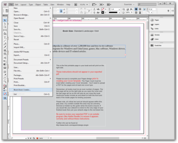 Blurb Book Creator screenshot