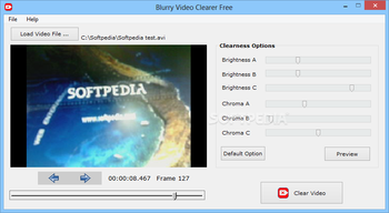 Blurry Video Clearer Free screenshot