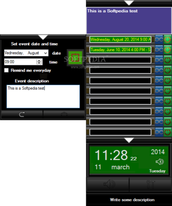 BMClock screenshot 2