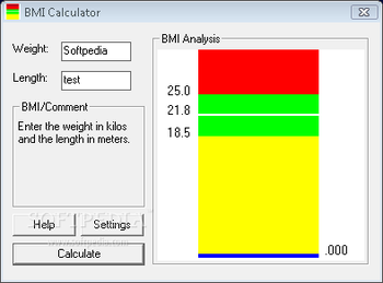 BMI Calculator screenshot