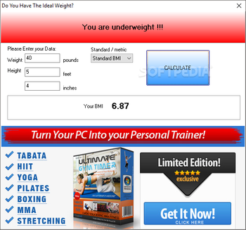 BMI Calculator screenshot 2