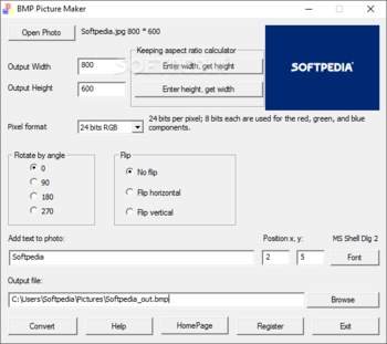 BMP Picture Maker screenshot