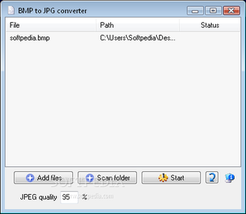 BMP To JPG Converter screenshot