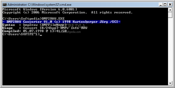 BMP2RAW Converter screenshot
