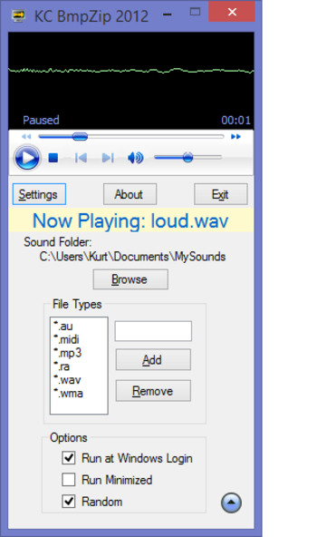 BmpZip 2012 screenshot 2