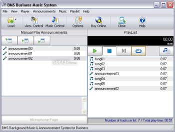 BMS Business Music System screenshot 2