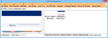 B.O.B. Rapid Browser screenshot 2