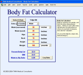 Body Fact Calculator screenshot