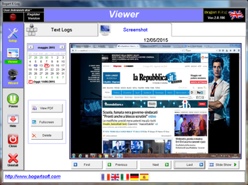 Bogart K-Log screenshot