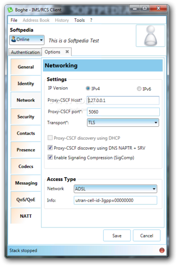 Boghe IMS/RCS Client screenshot 4