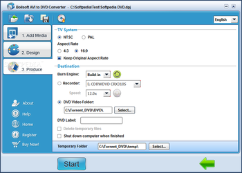 Boilsoft AVI to DVD Converter (formerly AVI to VCD / SVCD / DVD Converter) screenshot 4