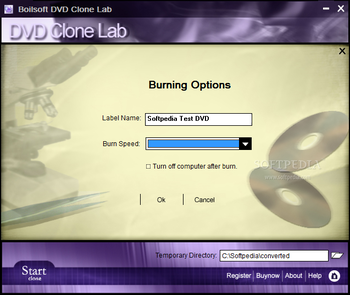 Boilsoft DVD Clone Lab screenshot 2