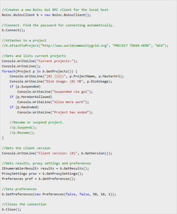 BoincGuiRpc.Net screenshot