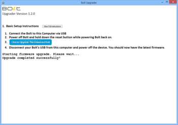 Bolt Upgrader screenshot 2