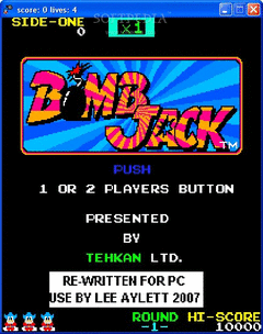 Bomb Jack screenshot