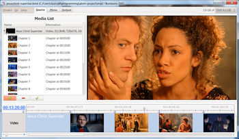 Bombono DVD screenshot