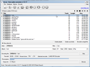 BonkEnc screenshot