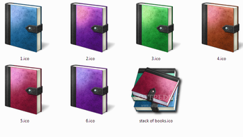 Book icons .ico screenshot