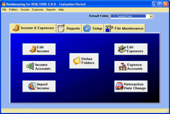 Bookkeeping for REALTORS screenshot