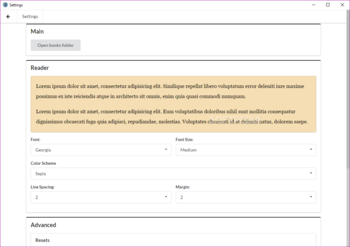 BookReader Portable screenshot 4