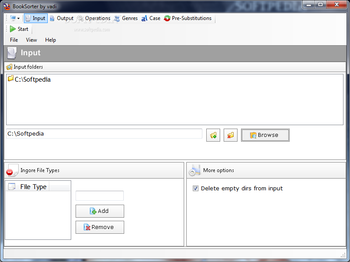 Booksorter screenshot
