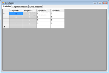 Boolean Network Modeller screenshot 2