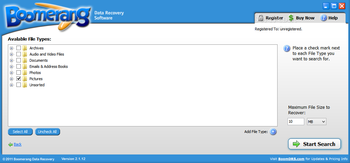 Boomerang Data Recovery screenshot 4