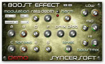 Boost Effect VST screenshot