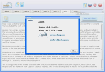booster screenshot