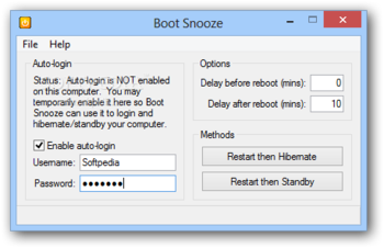 Boot Snooze screenshot
