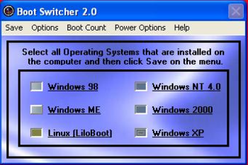 Boot Switcher screenshot 2