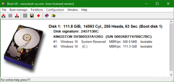 Boot-US screenshot