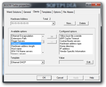 BOOTP Turbo screenshot 2