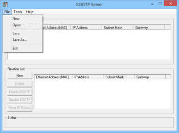 BOOTPServer screenshot 2