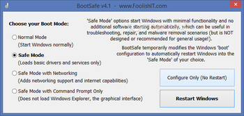 BootSafe Portable screenshot