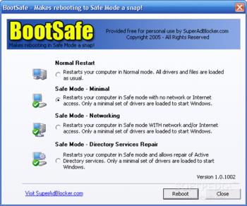 BootSafe screenshot