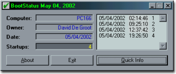 BootStatus screenshot