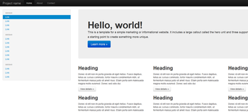 Bootstrap screenshot