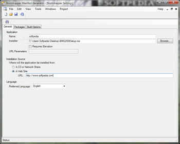 Bootstrapper Manifest Generator screenshot 3