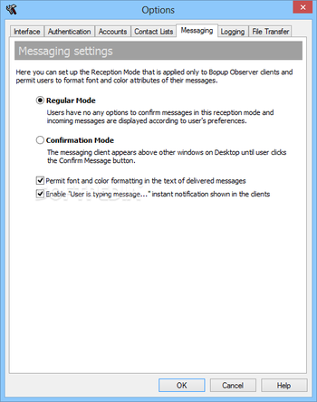 Bopup Communication Server screenshot 18