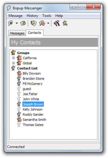 Bopup Messenger screenshot